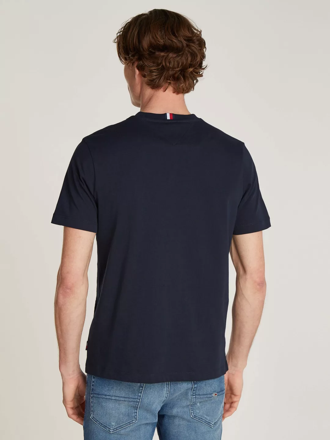 Tommy Hilfiger T-Shirt CHEST STRIPE TEE günstig online kaufen