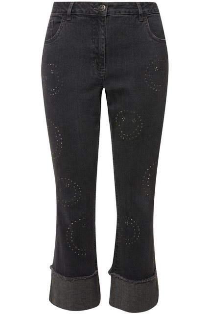 Angel of Style Regular-fit-Jeans Jeans Smiley-Muster Ziersteine 5-Pocket günstig online kaufen