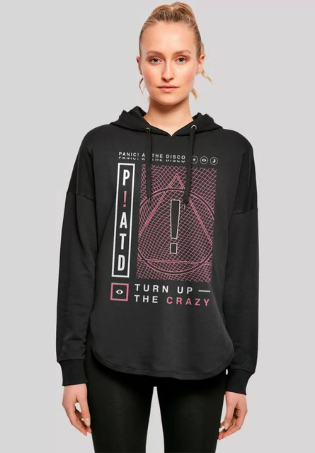 F4NT4STIC Kapuzenpullover Panic At The Disco Turn Up The Crazy Premium Qual günstig online kaufen