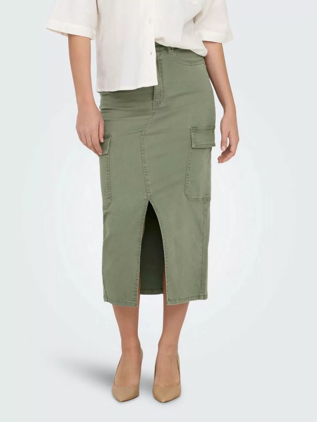 ONLY Cargorock ONLLOLA HW CARGO LONG SLIT SKIR PNT NOOS günstig online kaufen