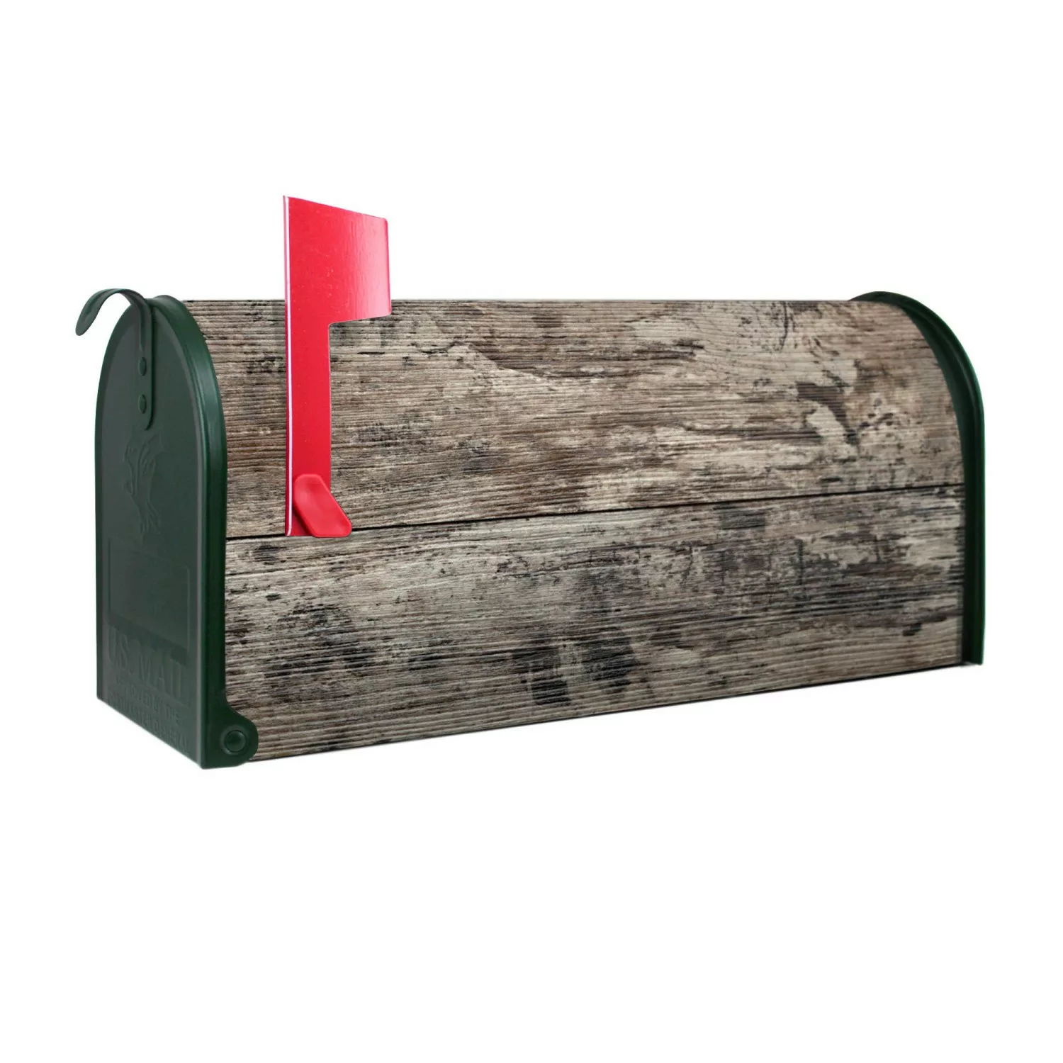 Banjado Amerikanischer Briefkasten Grün 48x22x16cm US Mailbox Letterbox Pos günstig online kaufen