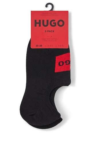 HUGO Underwear Freizeitsocken "2P LOW CUT LABEL CC W", (2 Paar) günstig online kaufen