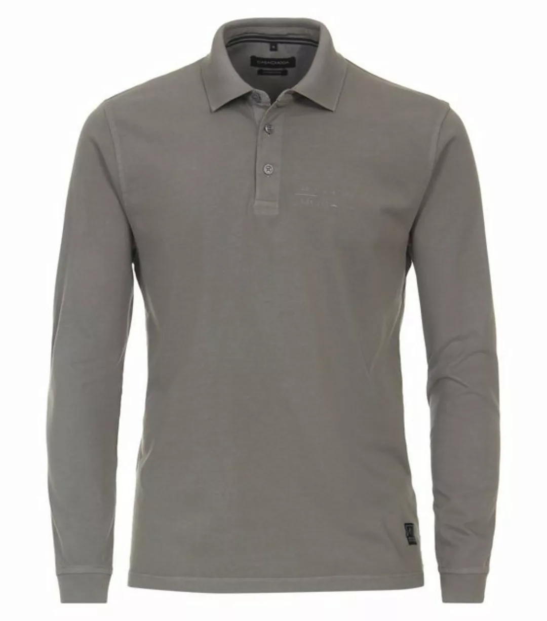 CASAMODA Langarm-Poloshirt CASAMODA Polo-Shirt Langarm uni günstig online kaufen