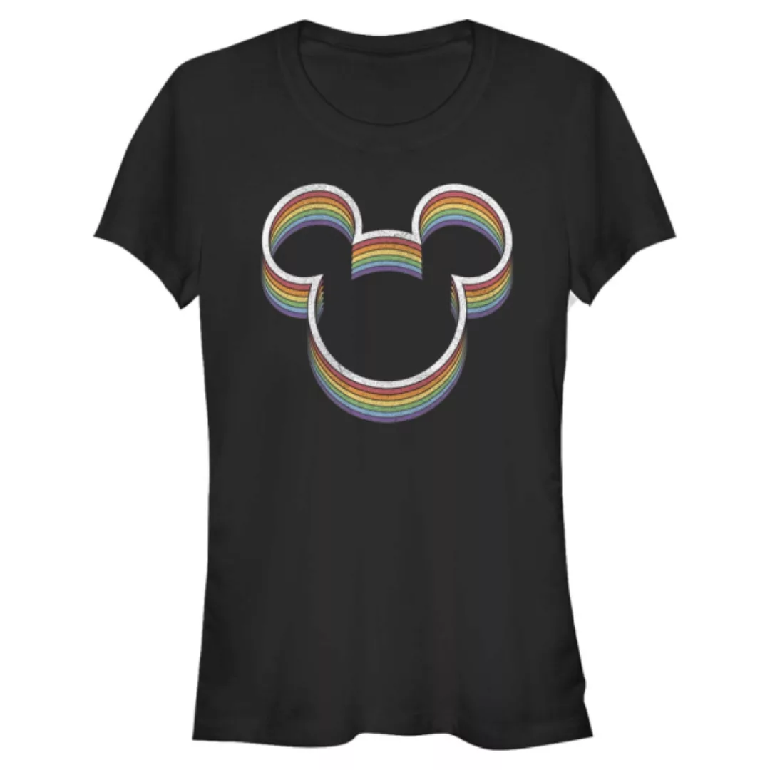 Disney Classics - Micky Maus - Micky Maus Rainbow Ears - Frauen T-Shirt günstig online kaufen