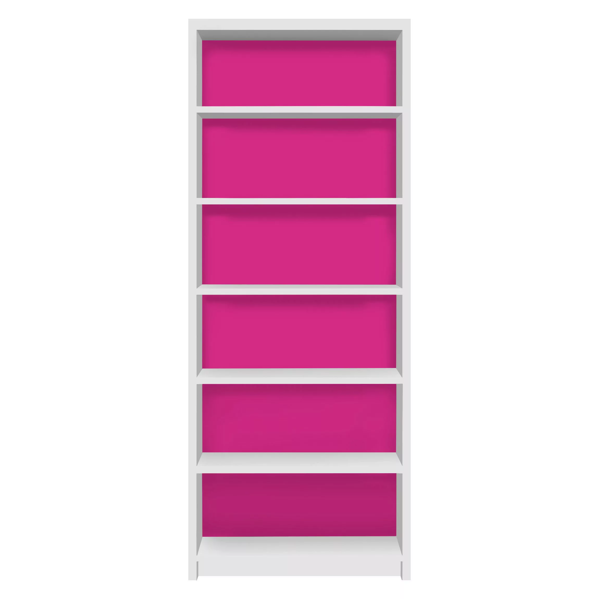 Möbelfolie für IKEA Billy Regal Colour Pink günstig online kaufen