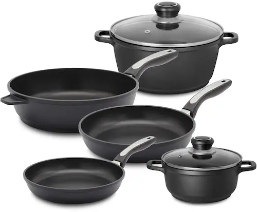 Krüger Topf-Set »Delta«, Aluminiumguss, (Set, 7 tlg.), für Induktions-Kochf günstig online kaufen