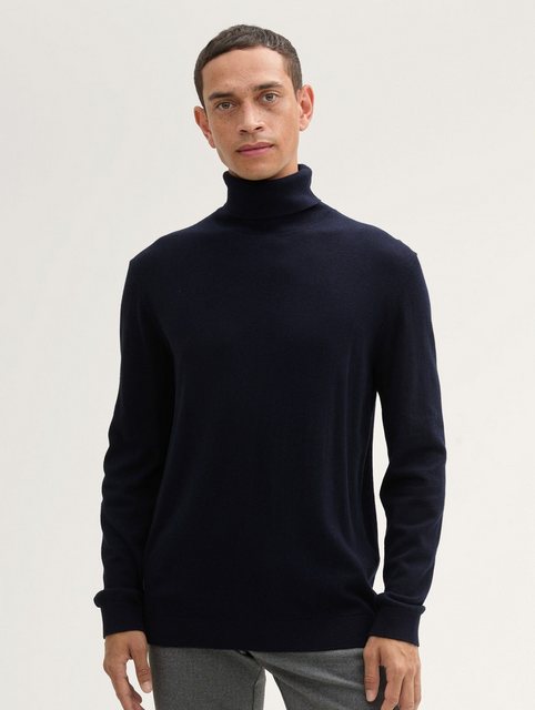 TOM TAILOR Strickpullover Rollkragenpullover mit Cashmere günstig online kaufen