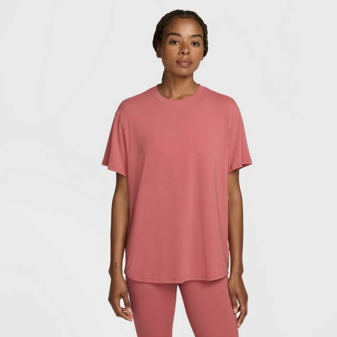 Nike T-Shirt One Relaxed DF Damen Kurzarmshirt - Canyon Pink günstig online kaufen