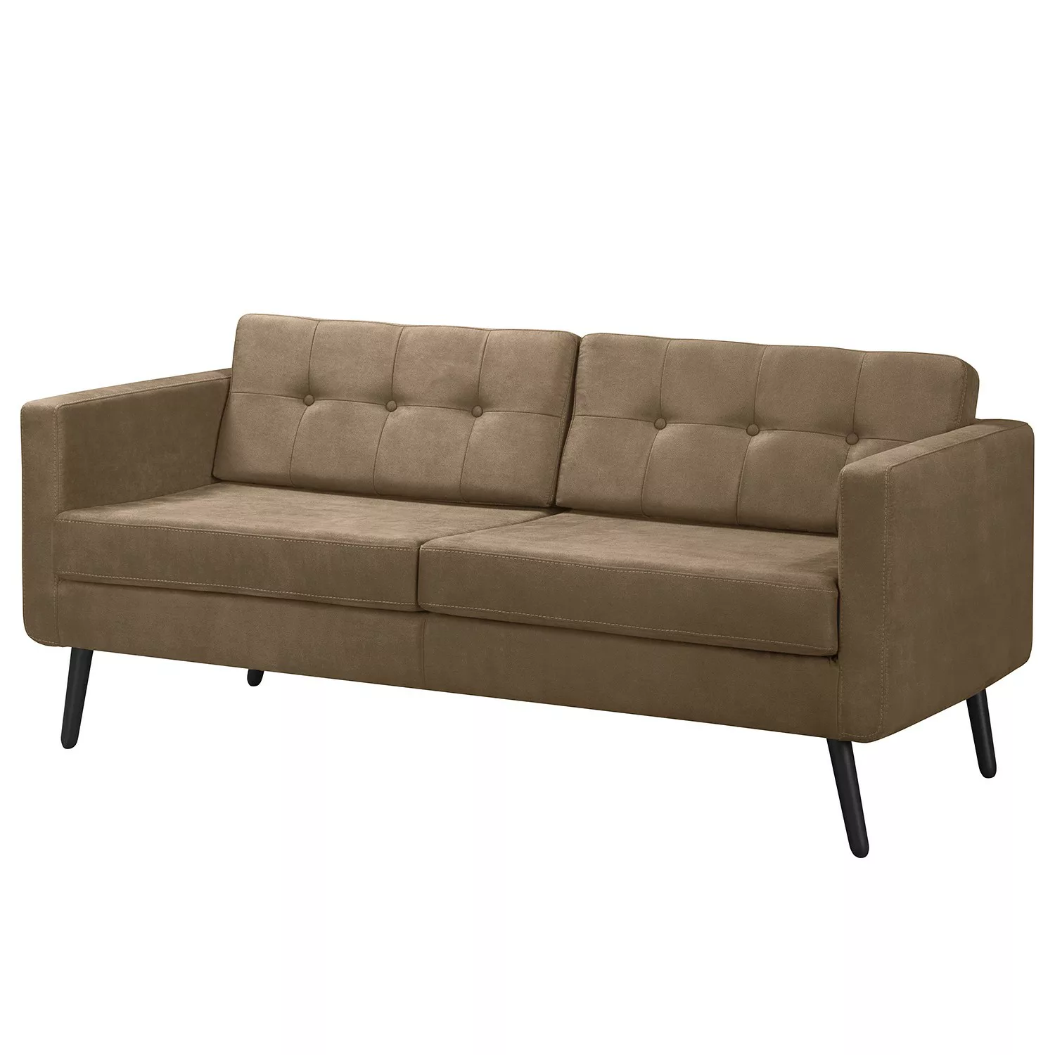 home24 Sofa Croom I (3-Sitzer) Webstoff günstig online kaufen