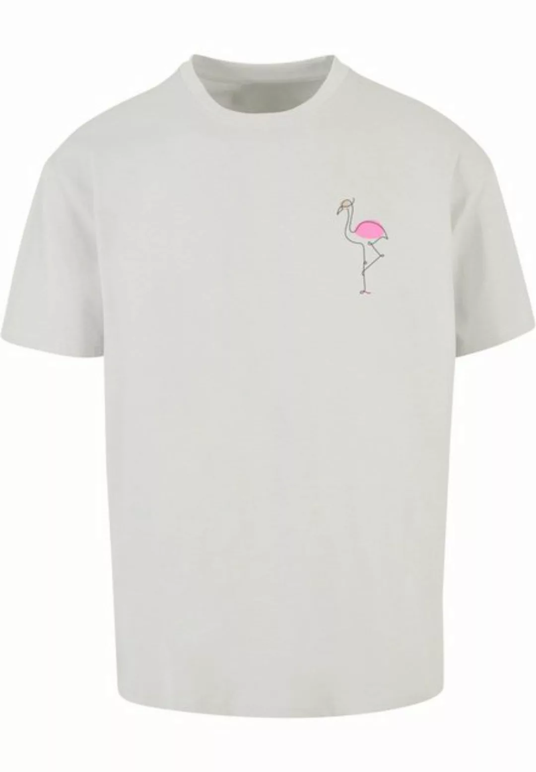 Merchcode T-Shirt Merchcode Herren Flamingo Heavy Oversize Tee (1-tlg) günstig online kaufen