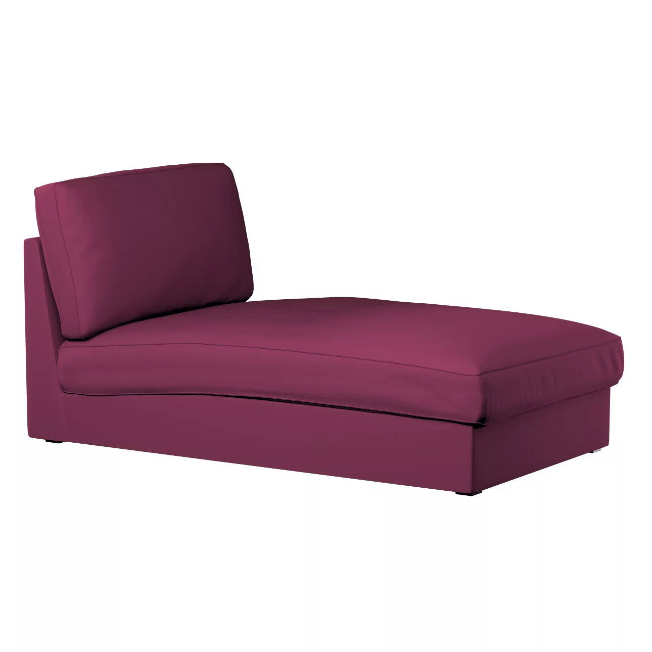 Bezug für Kivik Recamiere Sofa, pflaume , Bezug für Kivik Recamiere, Cotton günstig online kaufen