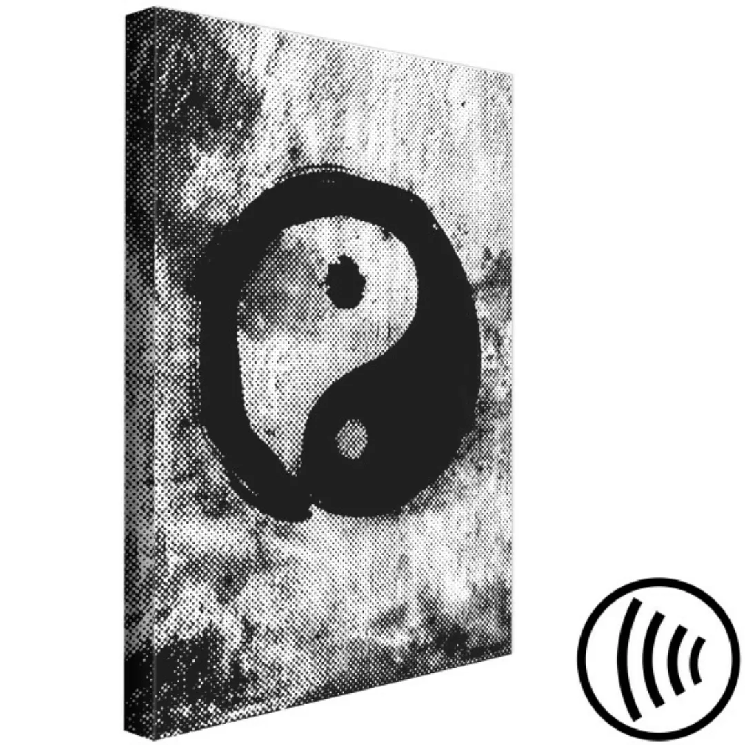 Leinwandbild Yin And Yang (1 Part) Vertical XXL günstig online kaufen