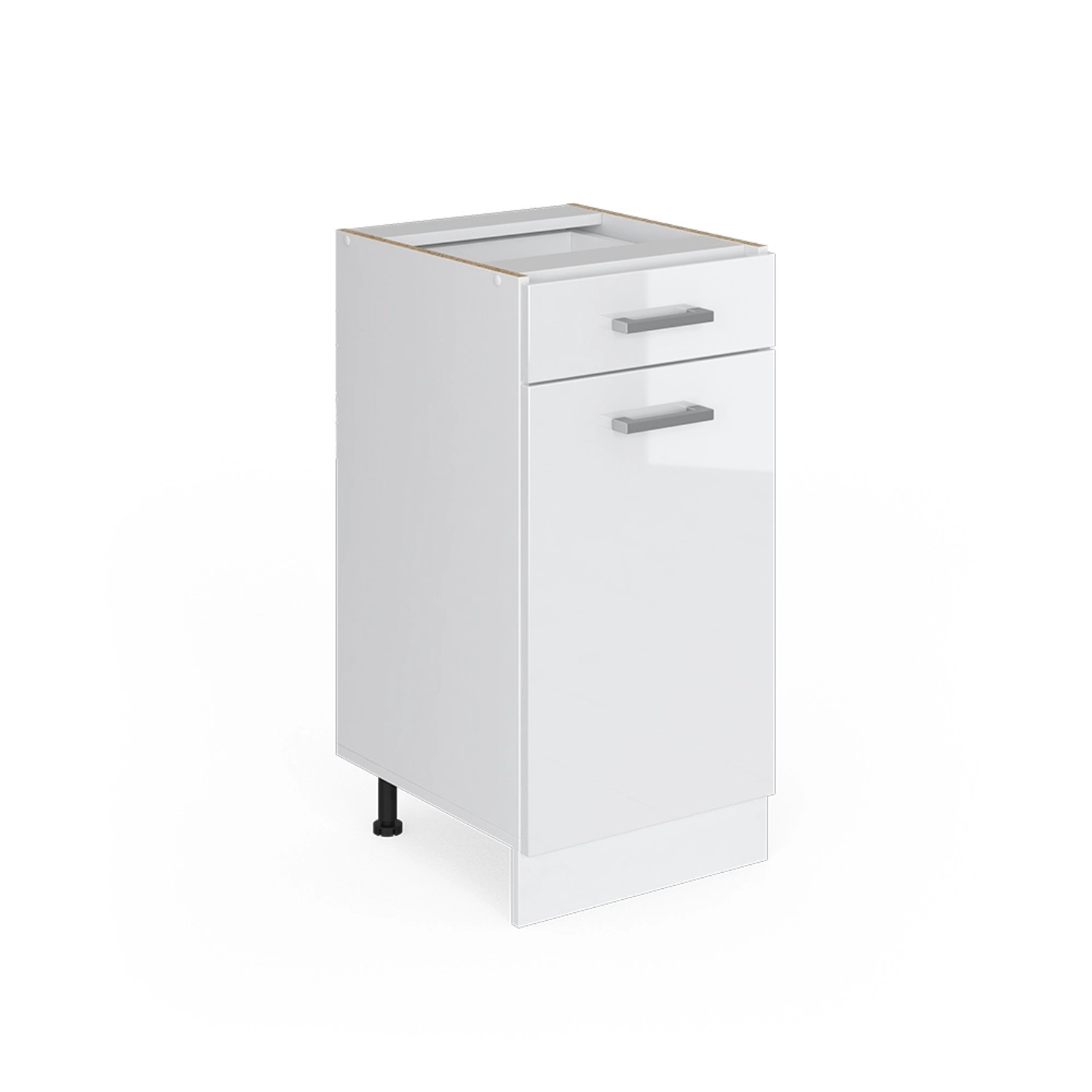 Vicco Unterschrank R-Line, Weiß Hochglanz/Weiß, 40 günstig online kaufen