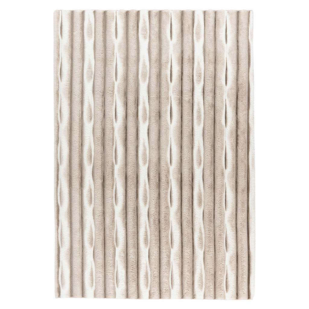 Obsession Teppich Whispering Waves taupe B/L: ca. 80x300 cm günstig online kaufen