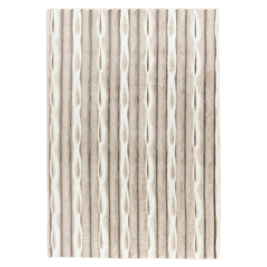 Obsession Teppich Whispering Waves taupe B/L: ca. 80x300 cm günstig online kaufen