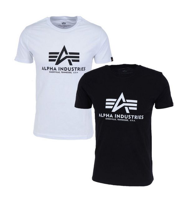 Alpha Industries T-Shirt Basic T 2 Pack (2-tlg) günstig online kaufen