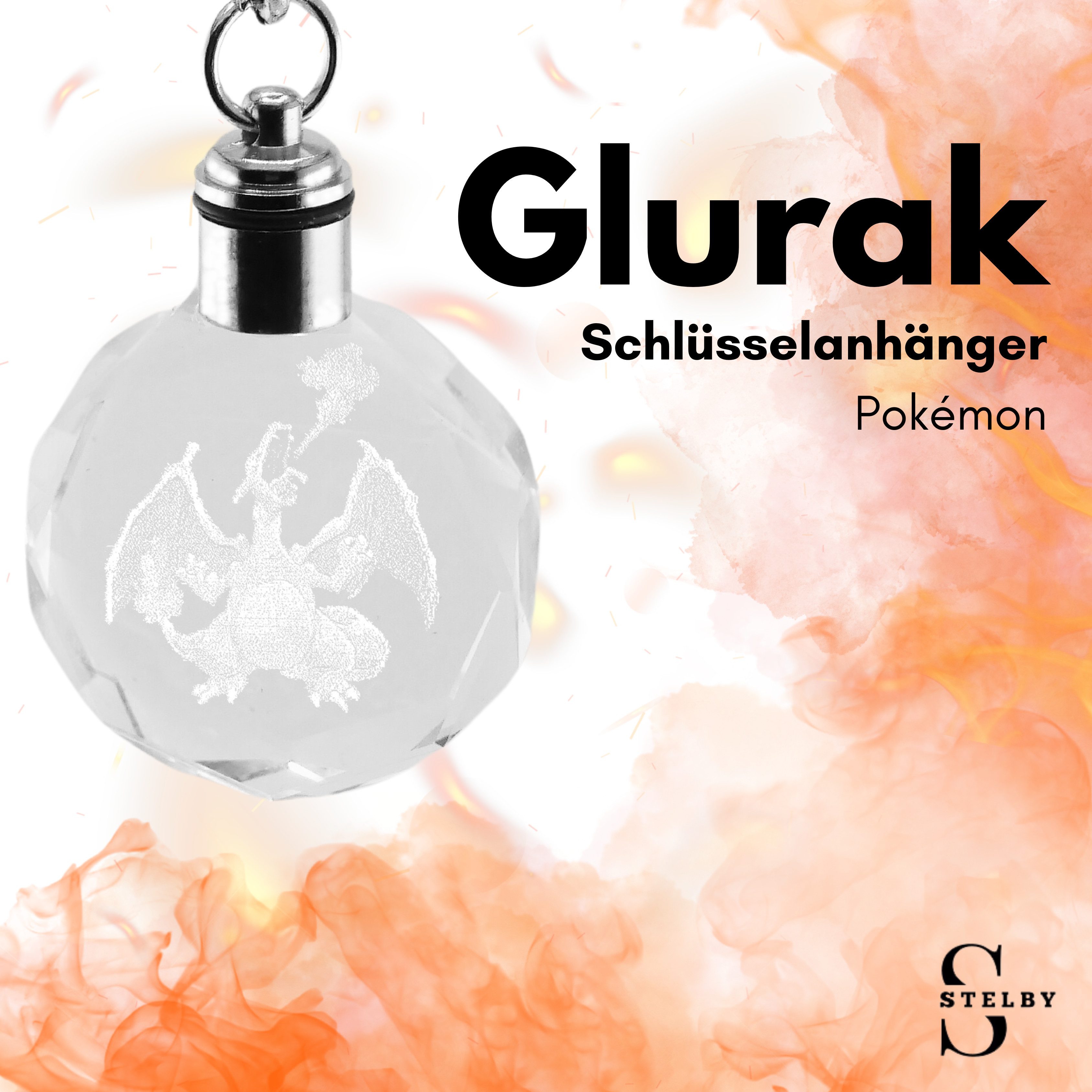 Stelby Schlüsselanhänger mit Gravur Pokemon Schlüsselanhänger günstig online kaufen