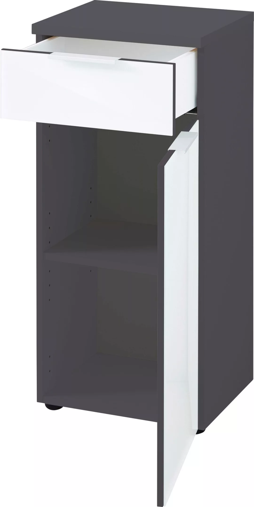GERMANIA Unterschrank "Pescara", Front mit Glasauflage günstig online kaufen