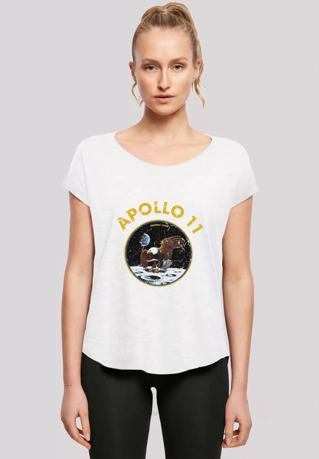 F4NT4STIC T-Shirt "NASA Classic Mondlandung White", Print günstig online kaufen