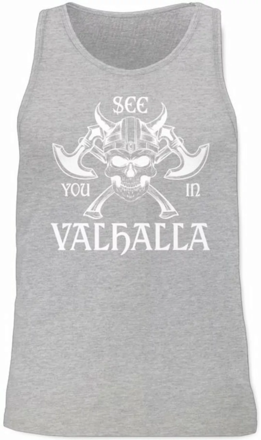 Shirtracer Tanktop See you in Valhalla Wikinger & Walhalla Herren günstig online kaufen