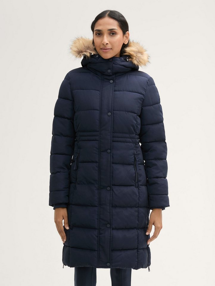 TOM TAILOR Steppmantel Wasserabweisender Puffer Mantel günstig online kaufen