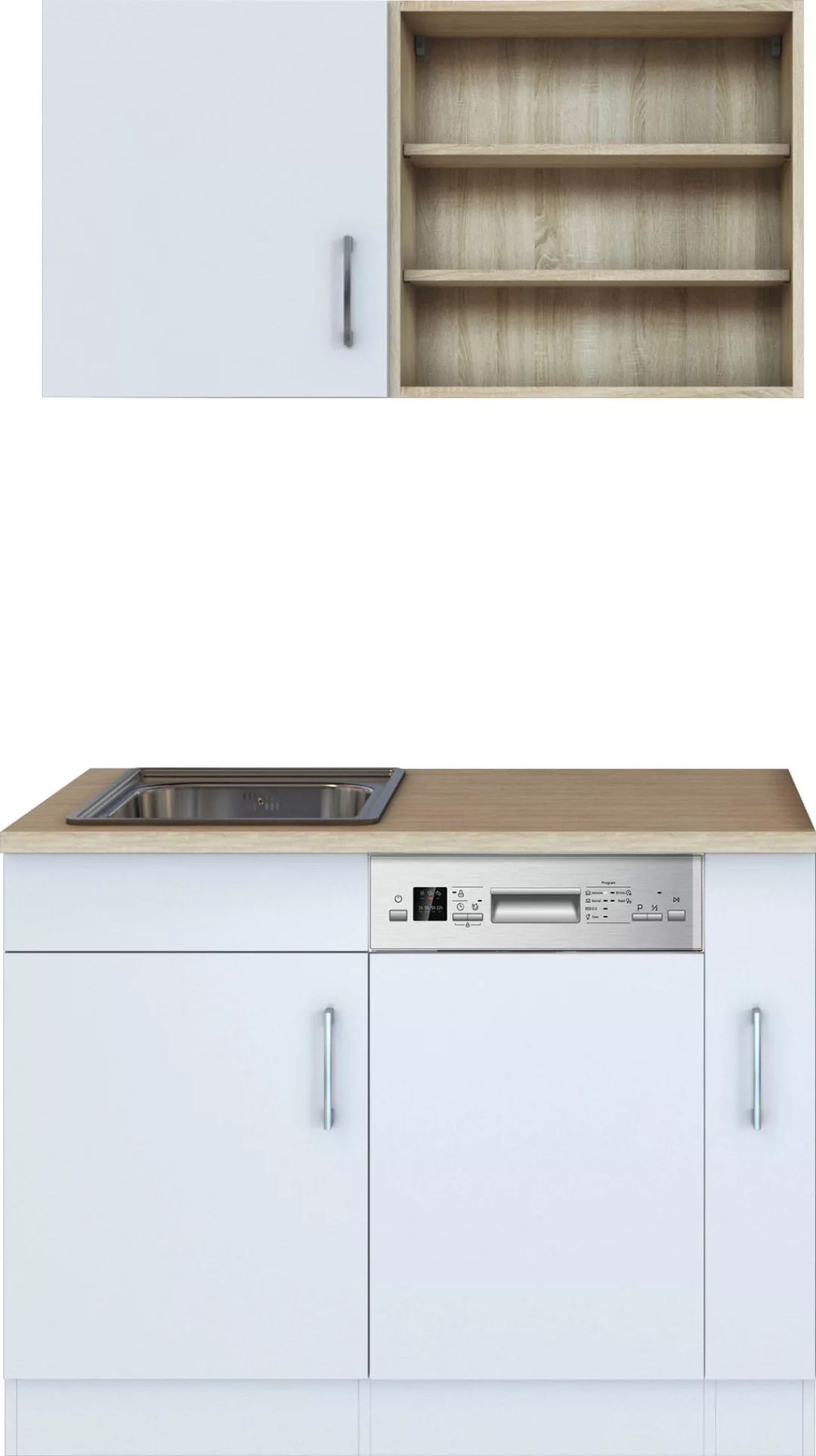 KOCHSTATION Pantryküche »KS-Mali«, Breite 110 cm, mit E-Geräten günstig online kaufen
