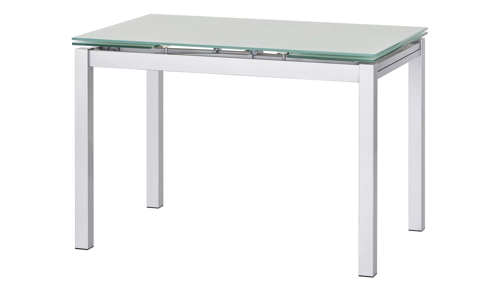 uno Glastisch ausziehbar  Tim - weiß - 70 cm - 75 cm - Tische > Esstische - günstig online kaufen
