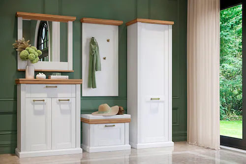 Home affaire Schuhschrank "Tara", (H/B/T): 102/86/38cm), hochwertig UV lack günstig online kaufen