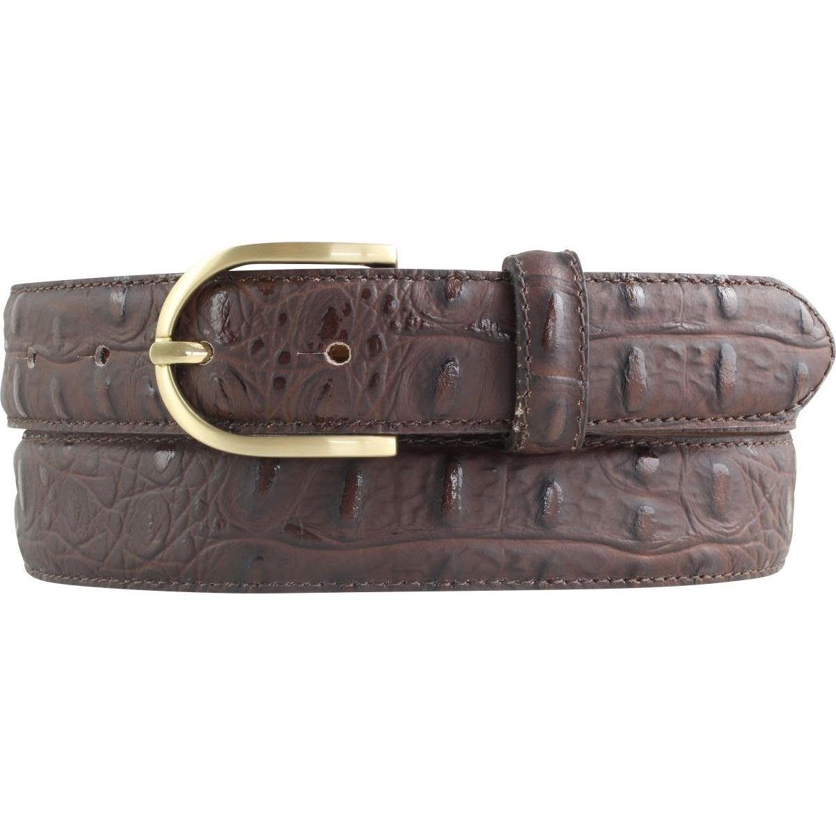 BELTINGER Ledergürtel Damen-Gürtel mit Krokoprägung 3 günstig online kaufen