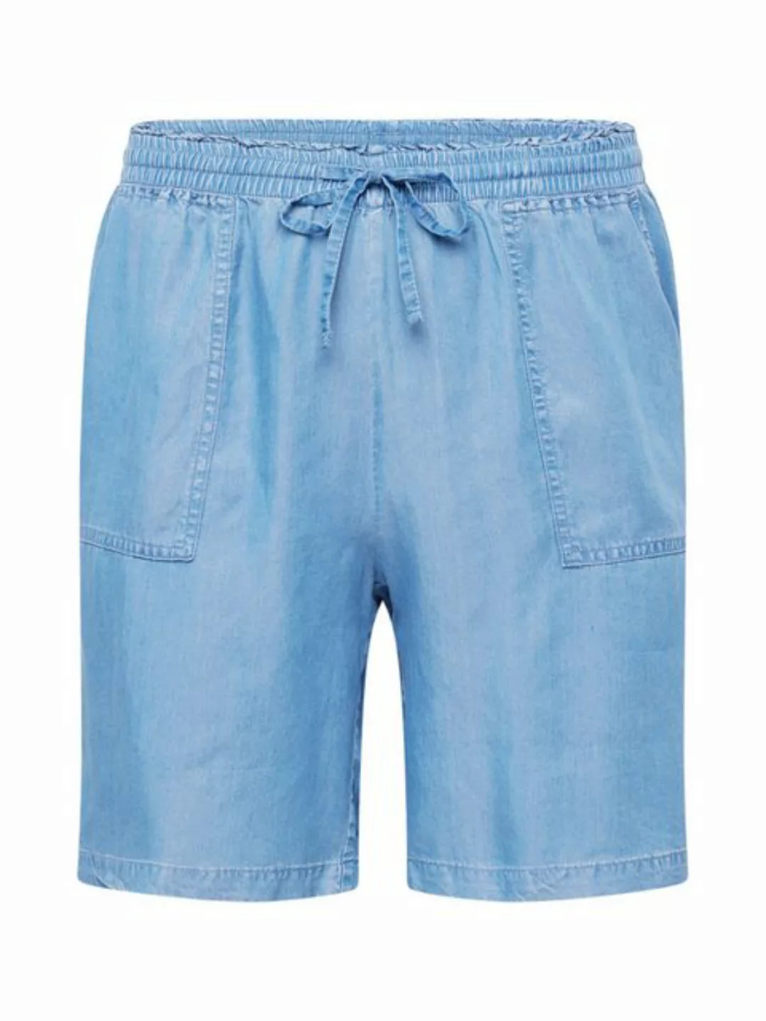 Vero Moda Curve Jeansshorts BREE (1-tlg) Drapiert/gerafft günstig online kaufen