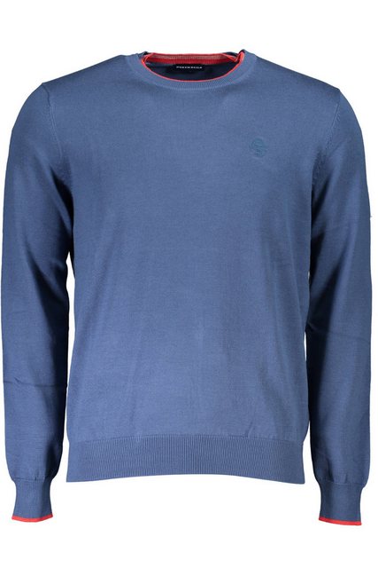 North Sails Strickpullover Herren Pullover Blau – Bio-Baumwolle, Rundhals, günstig online kaufen