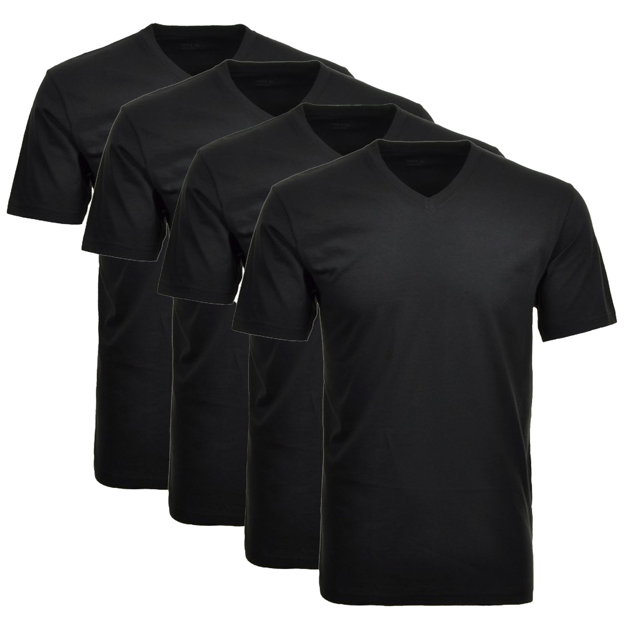RAGMAN T-Shirt Herren T-Shirt 4er Pack günstig online kaufen