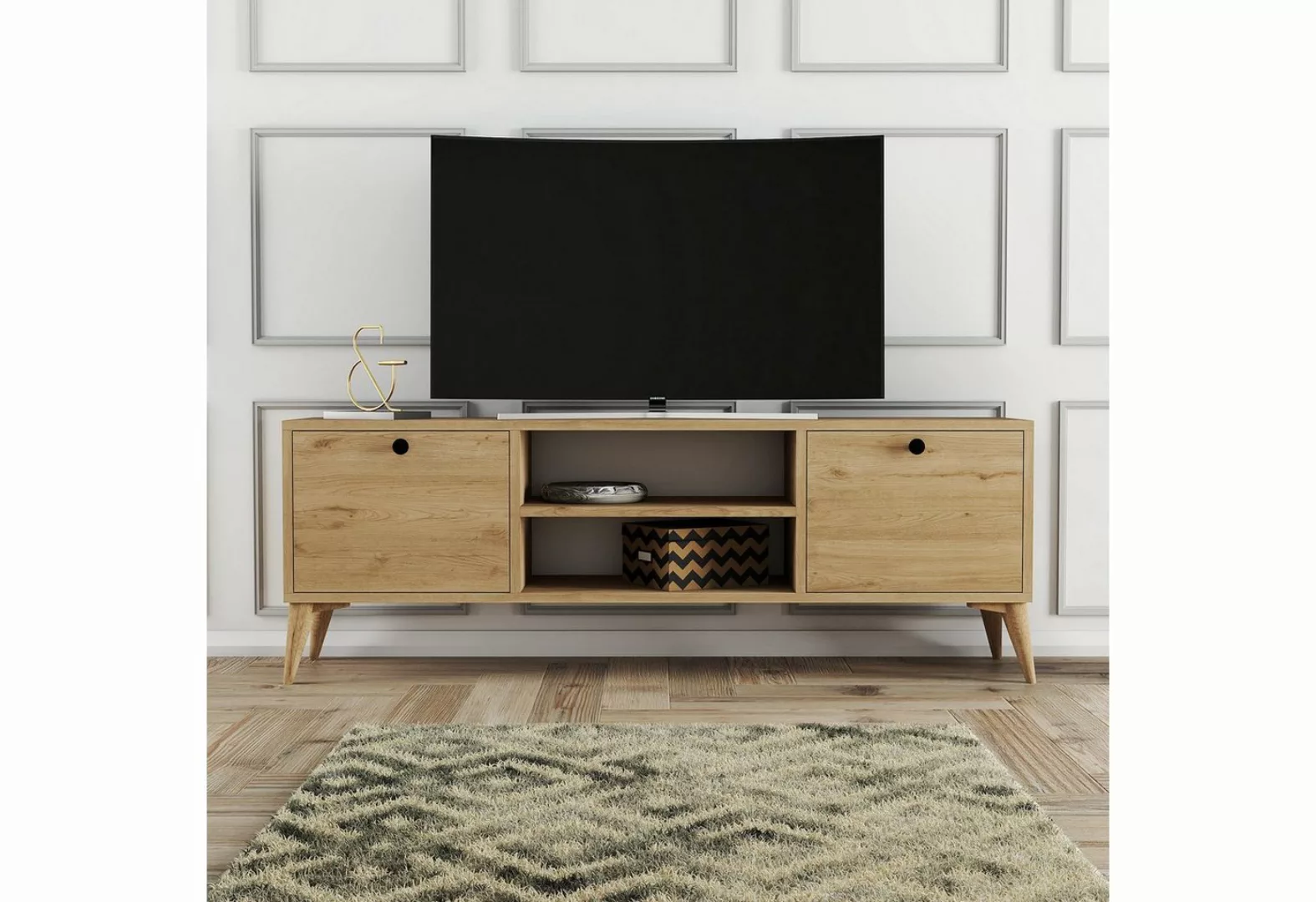 Skye Decor TV-Schrank Schränke, 42,6x138x29,5 cm, 100% Melaminbeschichtete günstig online kaufen