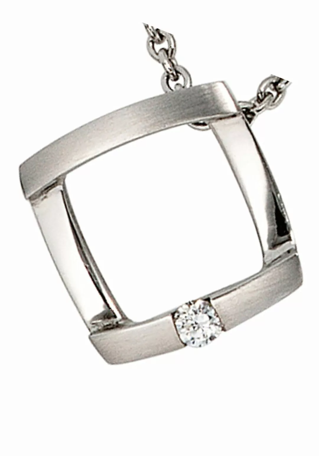 JOBO Kettenanhänger Anhänger mit Diamant, 950 günstig online kaufen