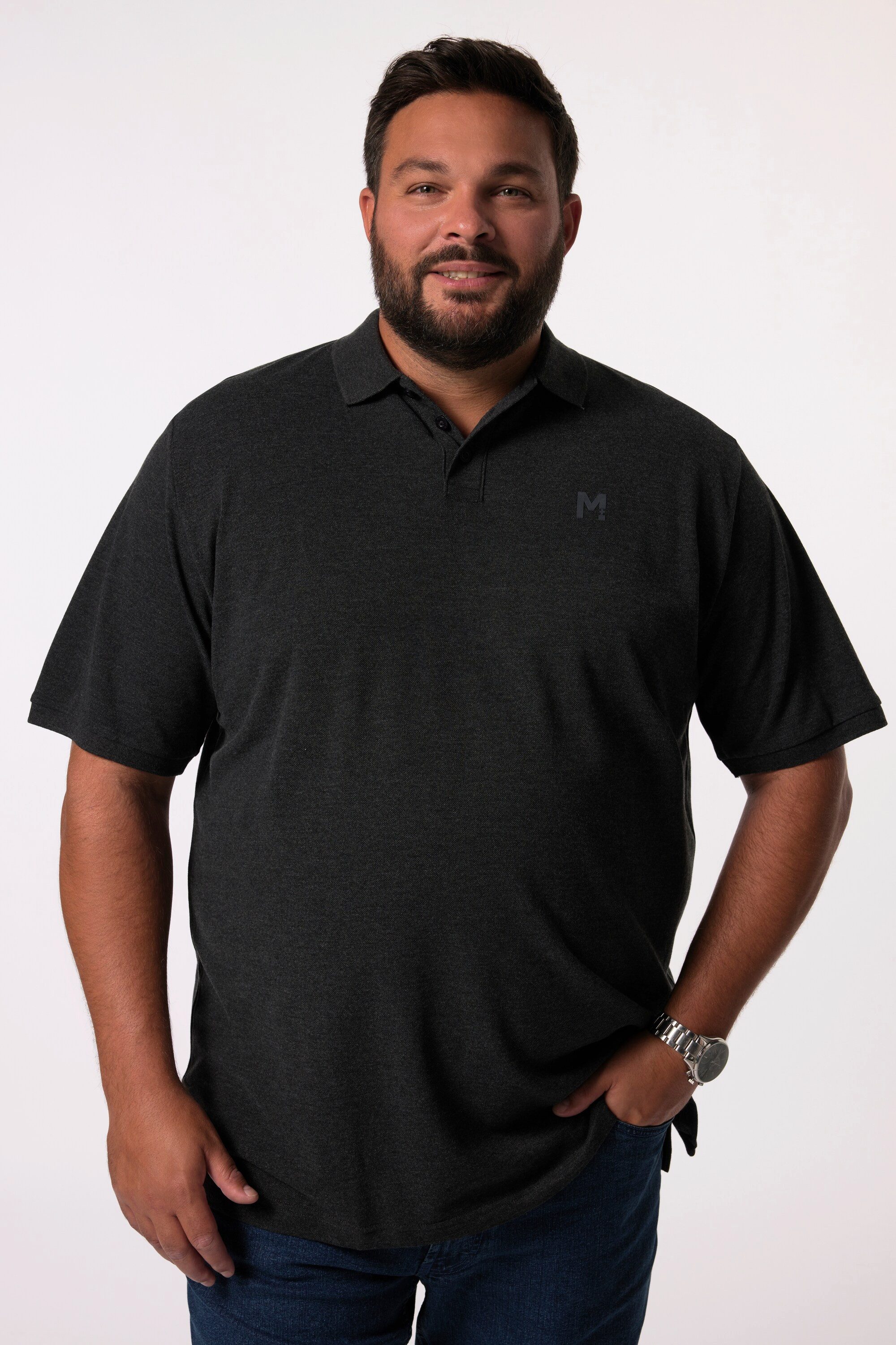 Men Plus Poloshirt Men+ Poloshirt Basic günstig online kaufen