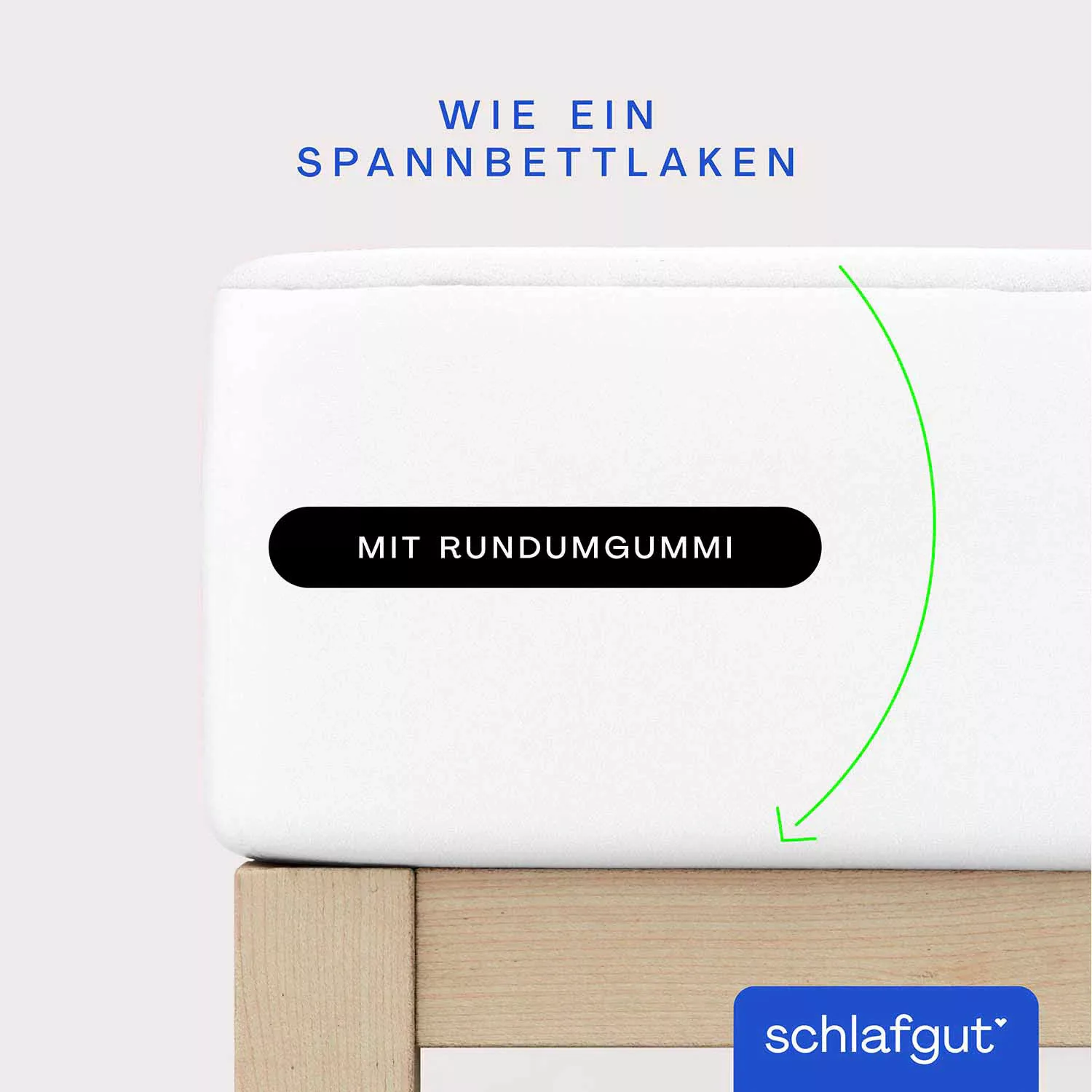 Schlafgut Matratzenauflage "Baselayer Matratzenschutz Comfort", (1 St.), Wi günstig online kaufen