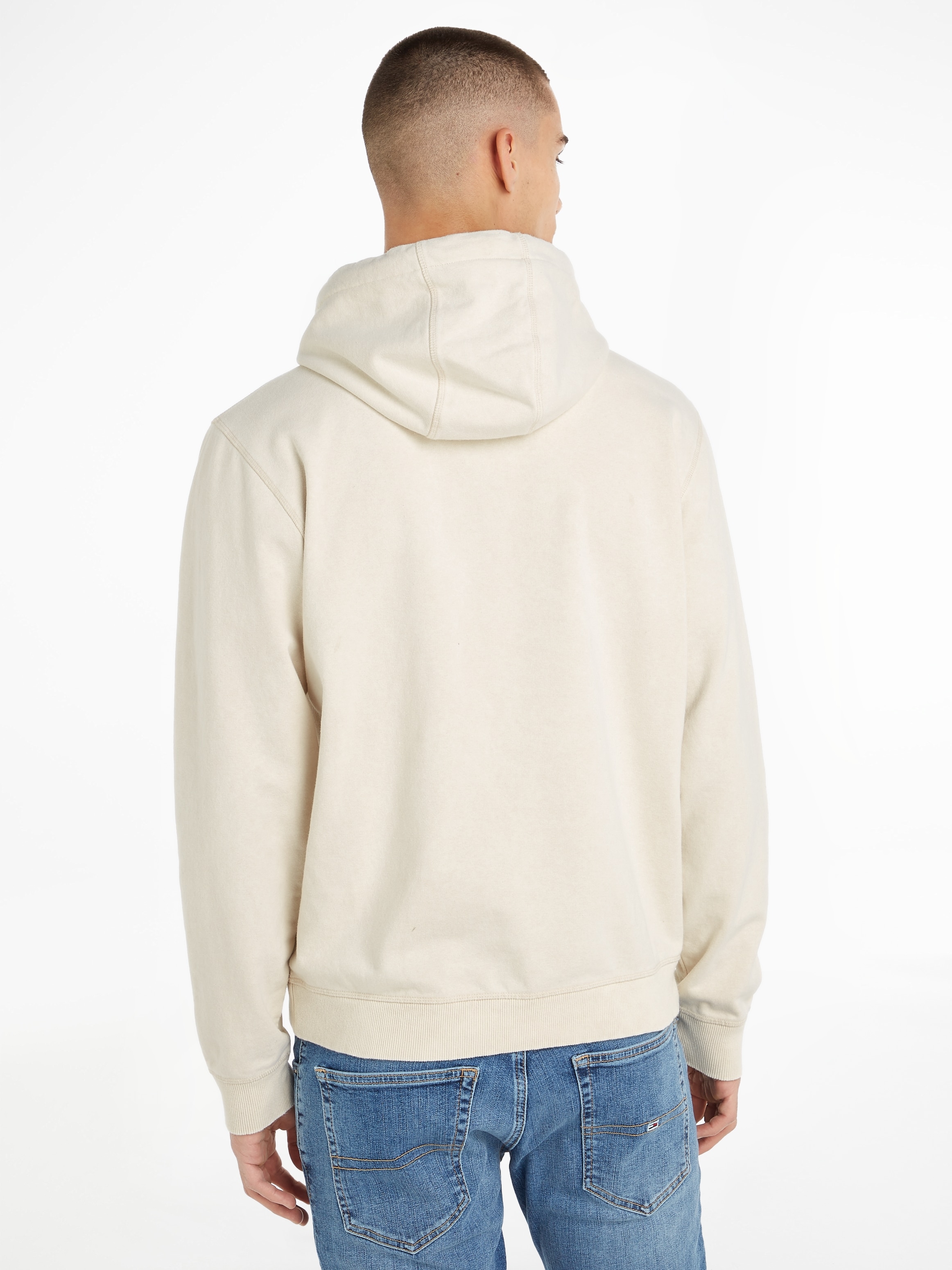 Tommy Jeans Kapuzensweatshirt TJM REG WASHED SIGNATURE HOODIE günstig online kaufen