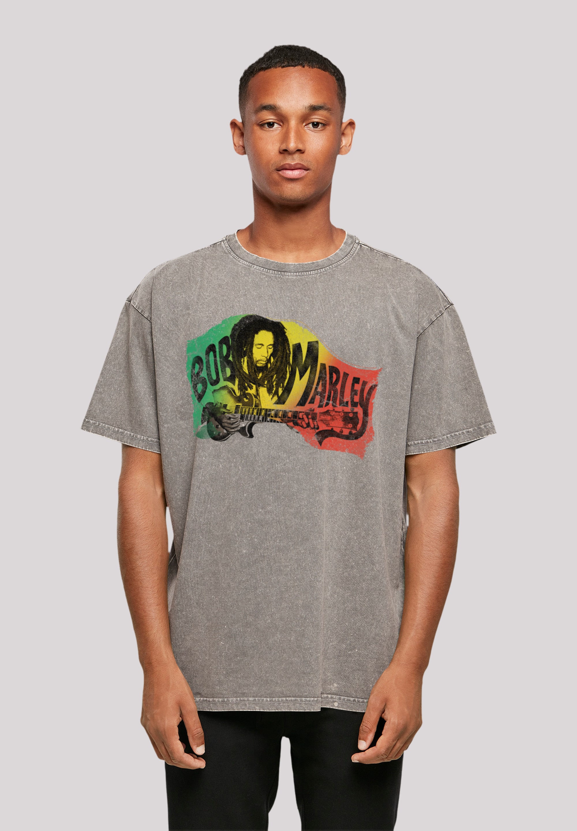 F4NT4STIC T-Shirt "Bob Marley Chords Reggae Music", Premium Qualität, Musik günstig online kaufen