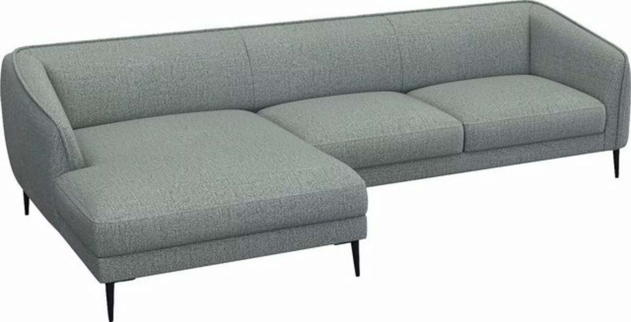 FLEXLUX Ecksofa "Belle Designsofa, L-Form, B/T 288/149 cm", Skandinavisches günstig online kaufen