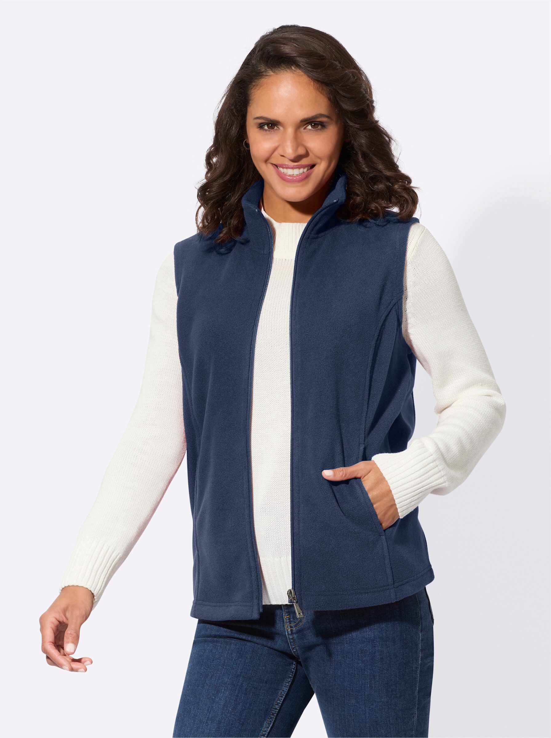 Casual Looks Fleeceweste günstig online kaufen