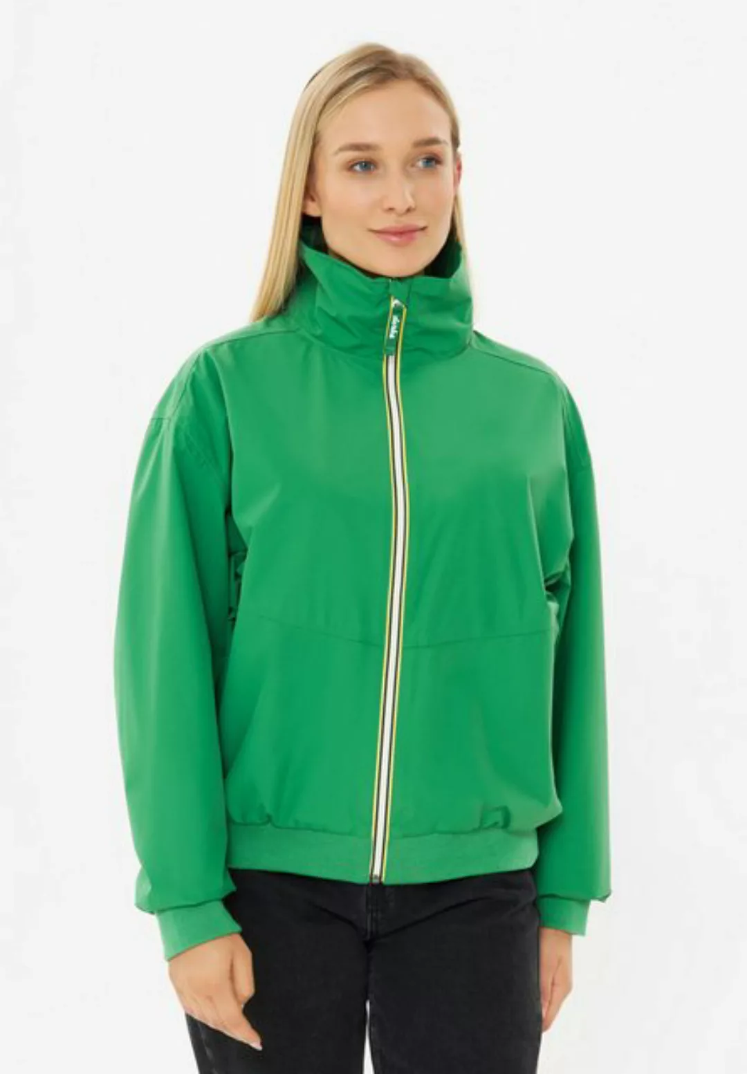 Derbe Hemdjacke Ripby Kapuze innenliegend, PVC und PFC frei, wasserabweisen günstig online kaufen