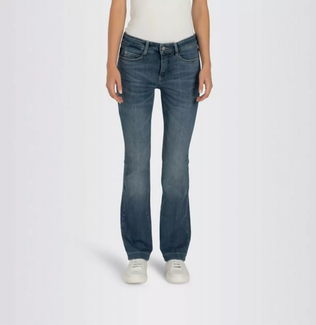 MAC 5-Pocket-Jeans Damen Jeans DREAM BOOT Slim Fit Bootcut (1-tlg) günstig online kaufen