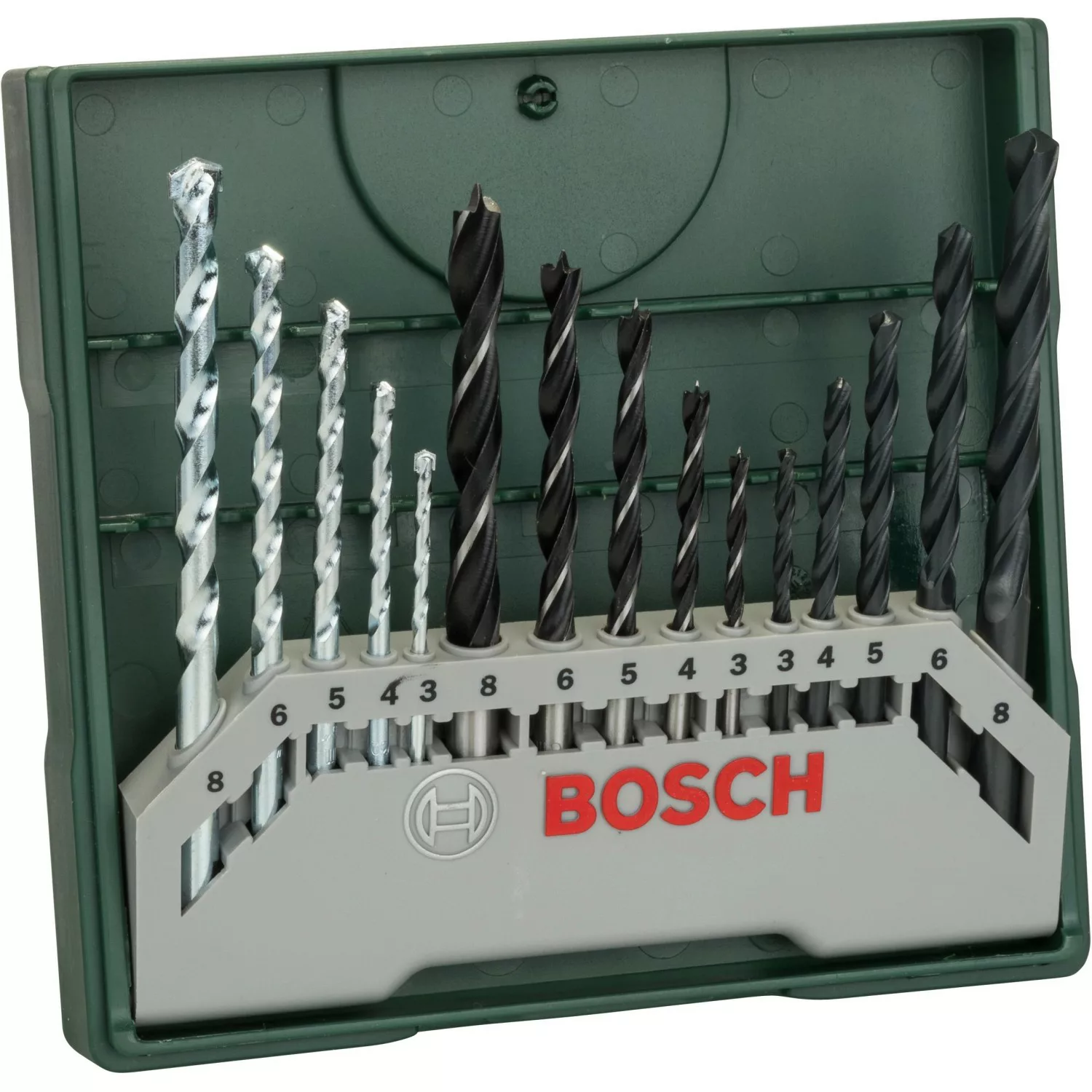 Bosch Bohrer-Set Promoline Mini-X-Line Mixed-Set 15-teilig günstig online kaufen