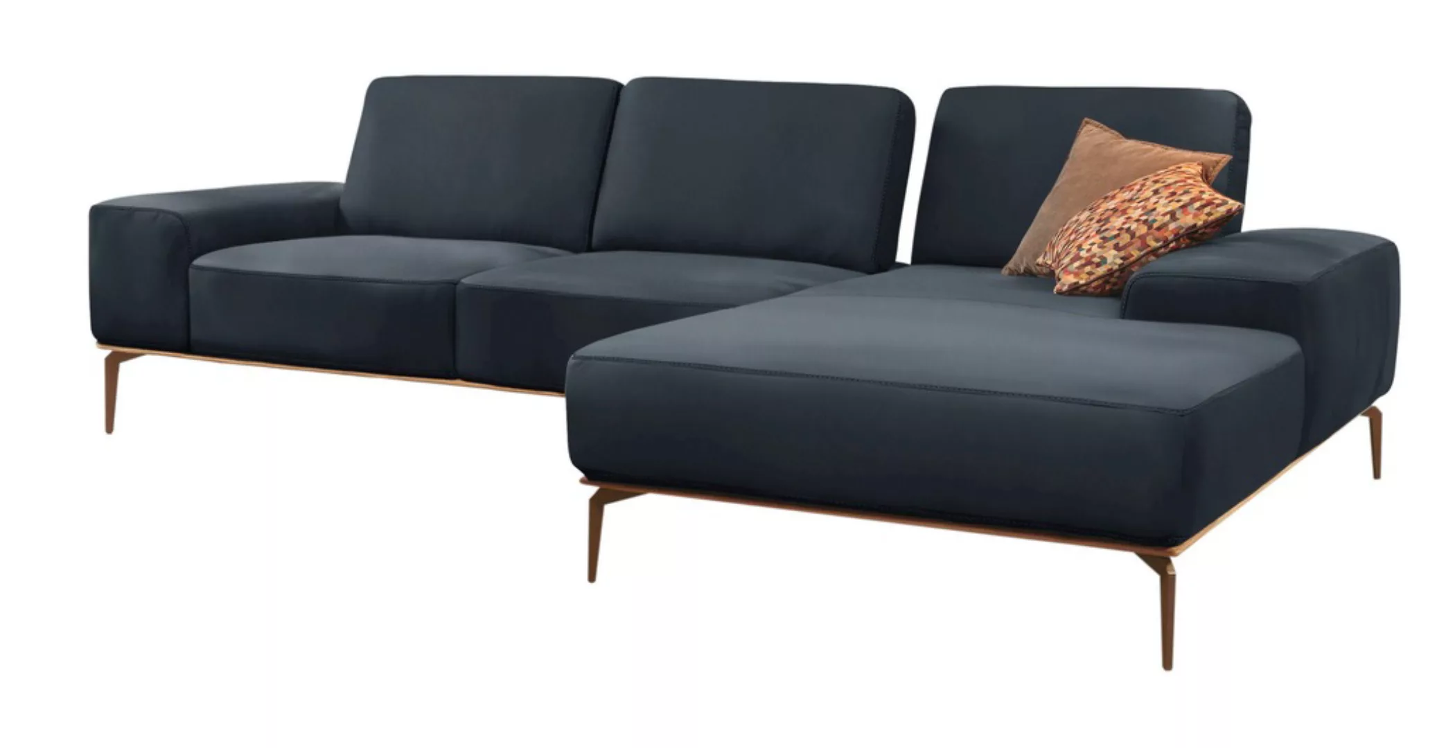 W.SCHILLIG Ecksofa "run, Designsofa mit tollem Sitzkomfort, bequem, L-Form" günstig online kaufen