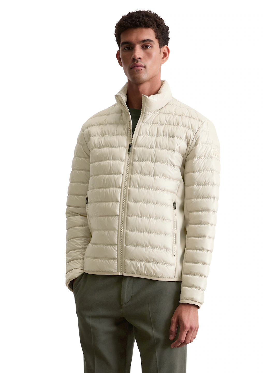 Marc OPolo Outdoorjacke "mit Softshell-Einsätzen", ohne Kapuze günstig online kaufen