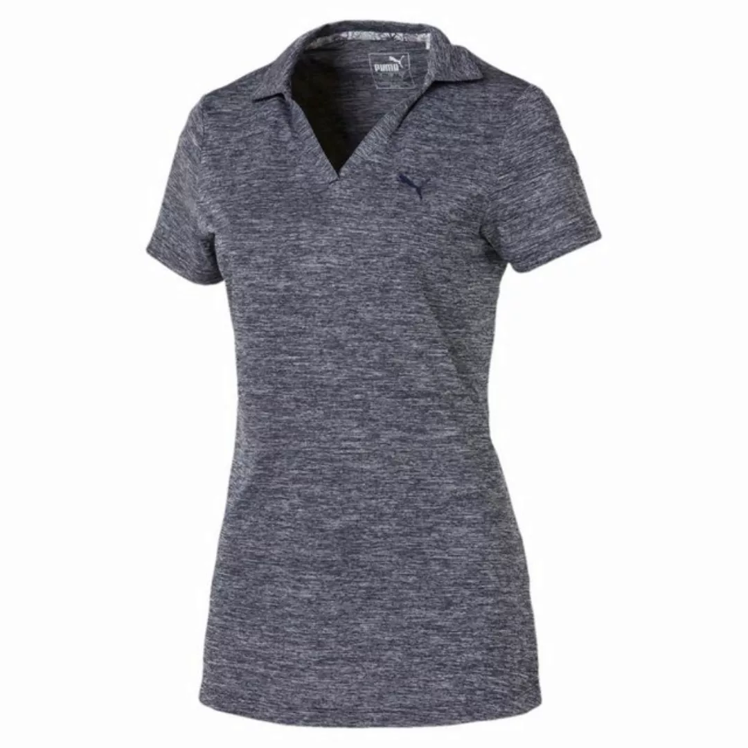 PUMA Poloshirt Puma Golf Polo Super Soft Blau-meliert Damen XS günstig online kaufen