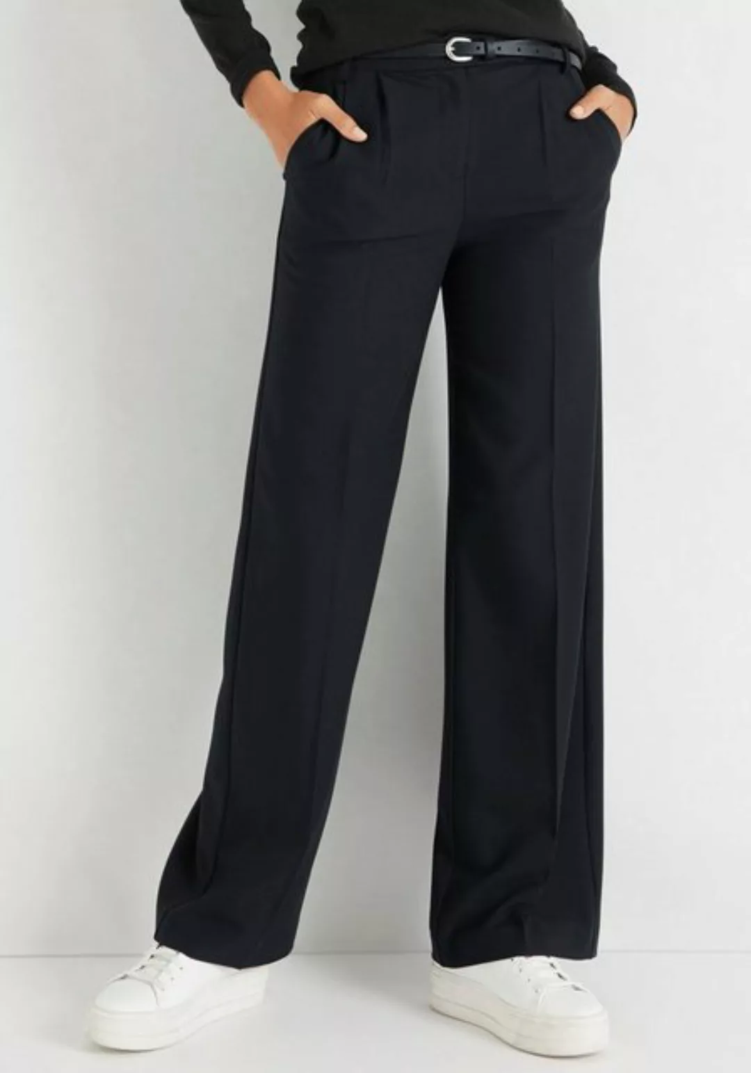 HECHTER PARIS Anzughose mit weitem Bein günstig online kaufen