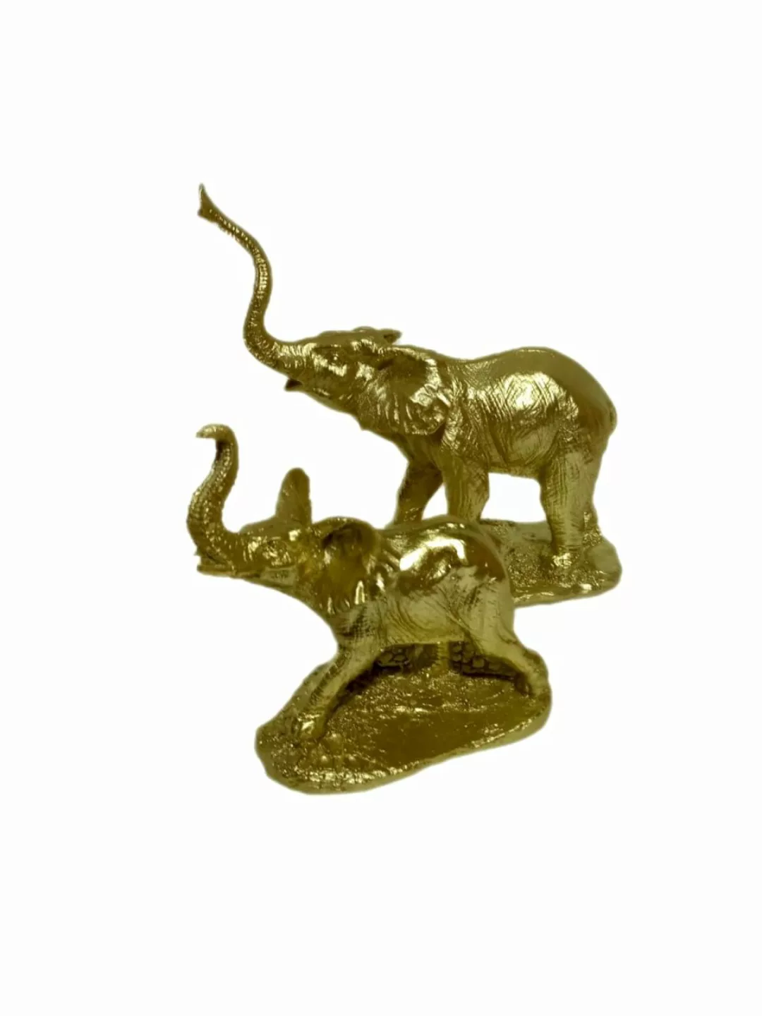 Skulptur Elefant 2er Set Gold günstig online kaufen