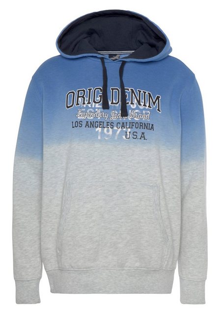 Arizona Kapuzensweatshirt mit modischem Farbverlauf günstig online kaufen