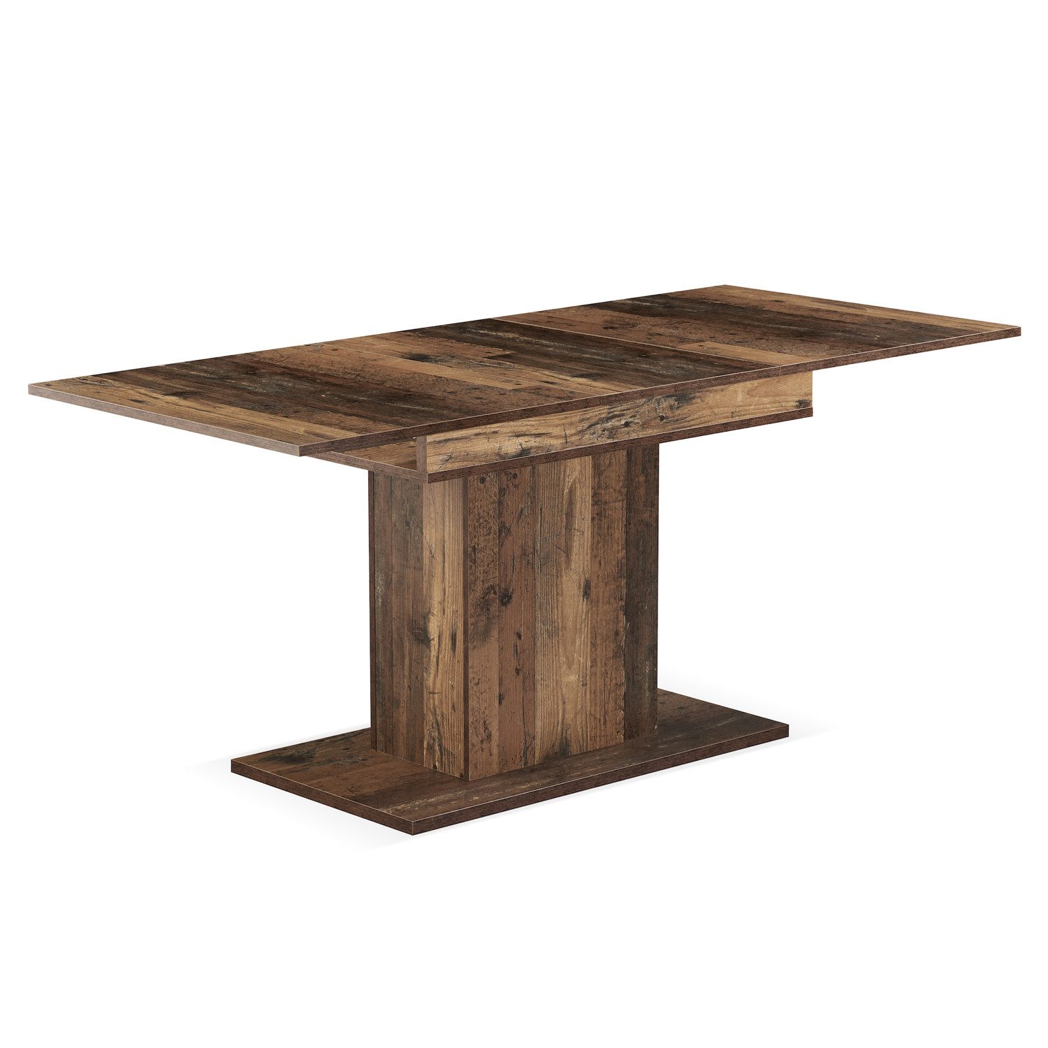 B&D home Säulen-Esstisch BOSCO, ausziehbar, 120-160cm, günstig online kaufen